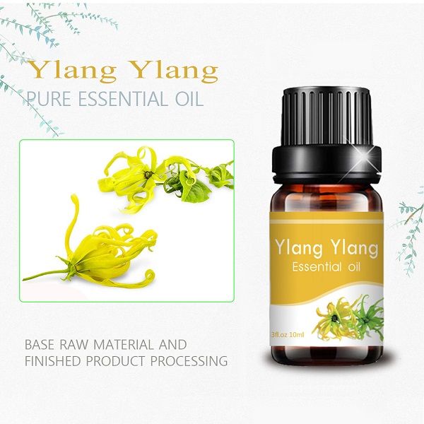 10ml suiwer natuurlike Ylang Ylang essensiële olie ligte geel vloeistof (2)