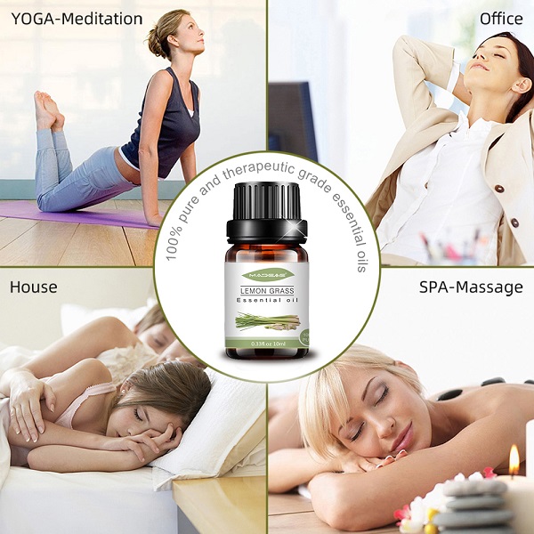 2022 I-wholesale entsha ye-Lemongrass Essential Oil Skincare Aroma Oil for Diffuser (1)