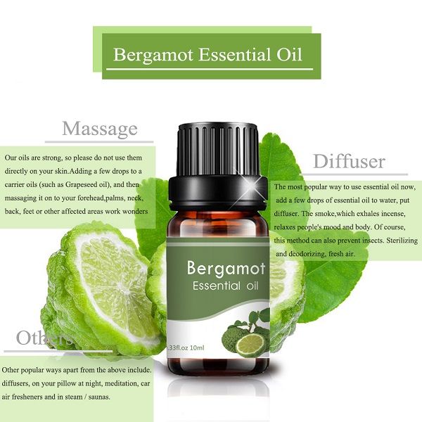 Bergamot essential oil extracted from the peel (4)