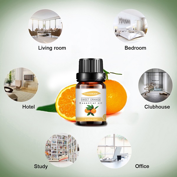 Pure Sweet orange Peel Oil for Diffuser Skin Whitening (3)