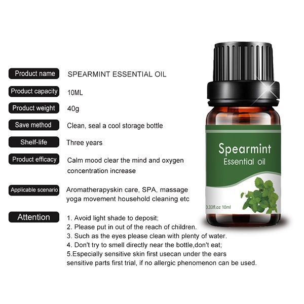 spearmint oleum cum recenti nidore purificet aerem (V)